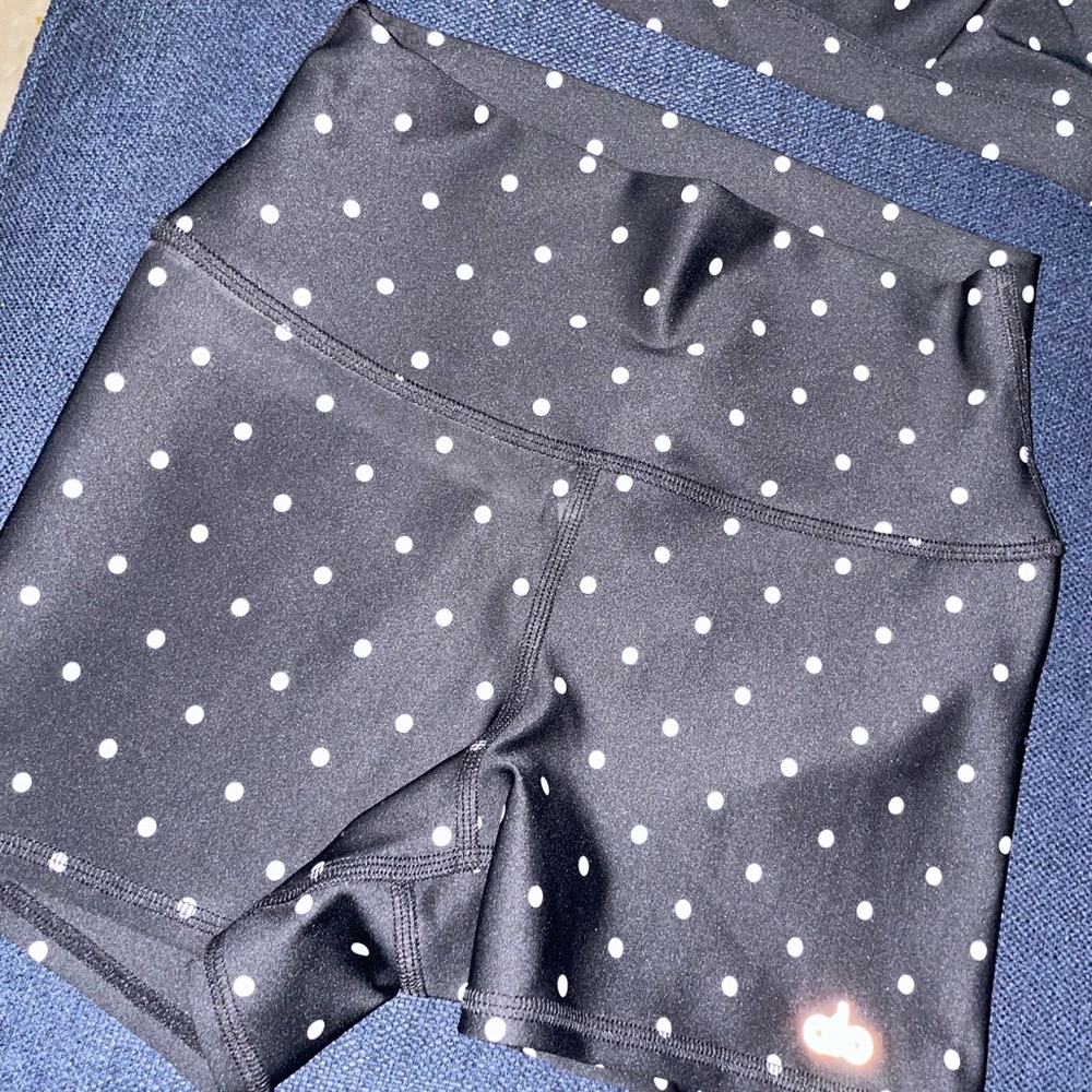 New set exercise bike short or yoga with top size XS